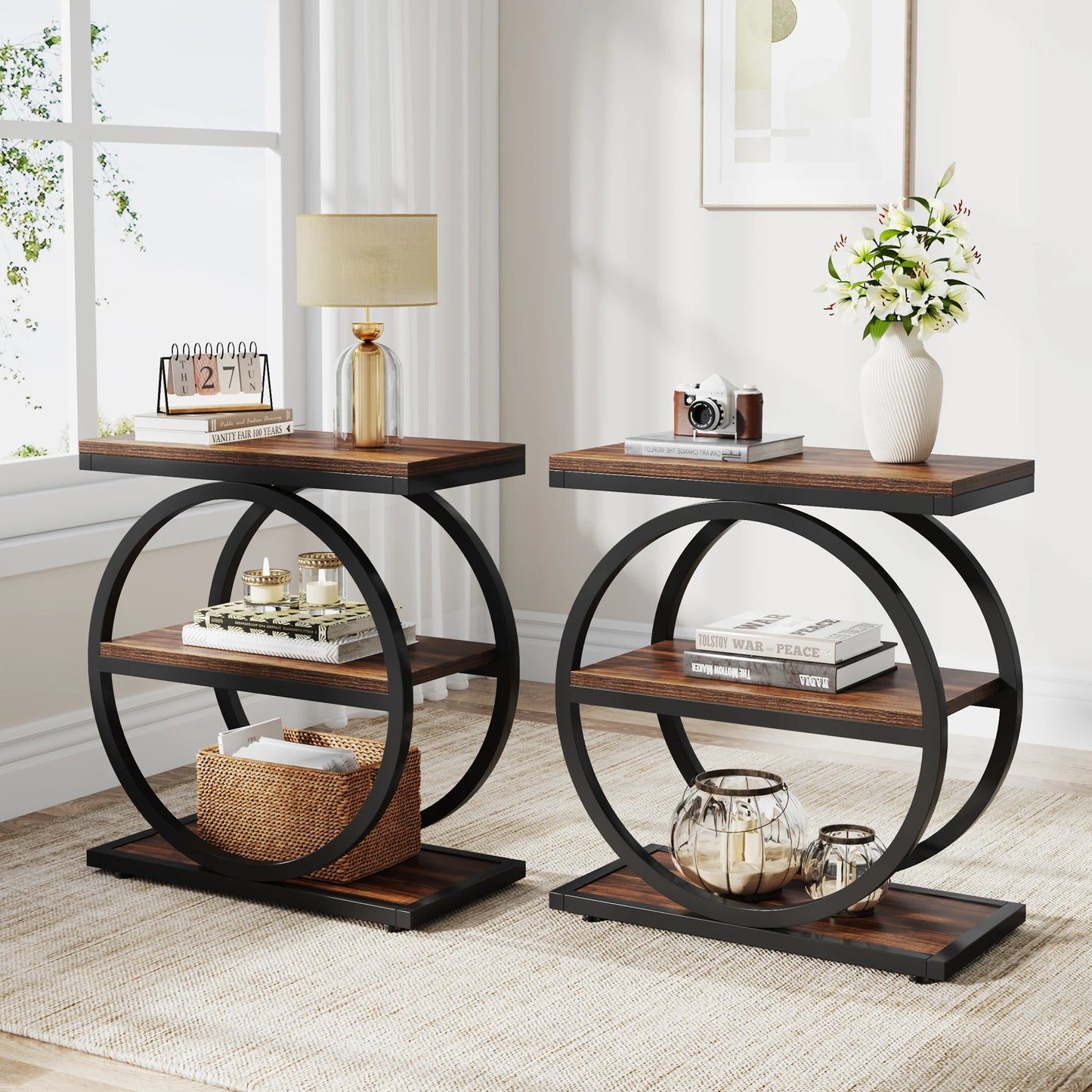 Circular End Table