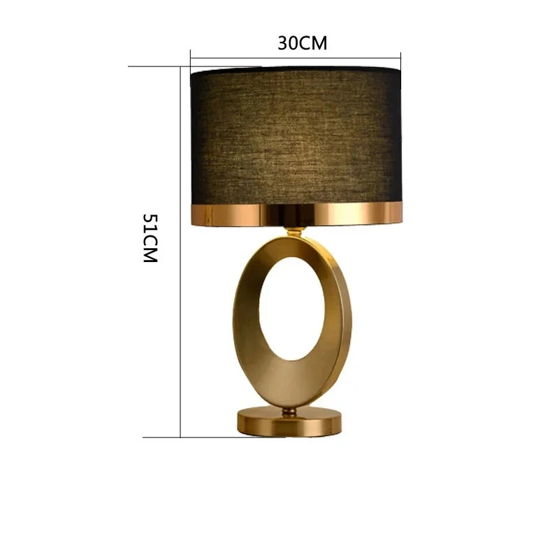 Luxury Oval Style Desk Lamp