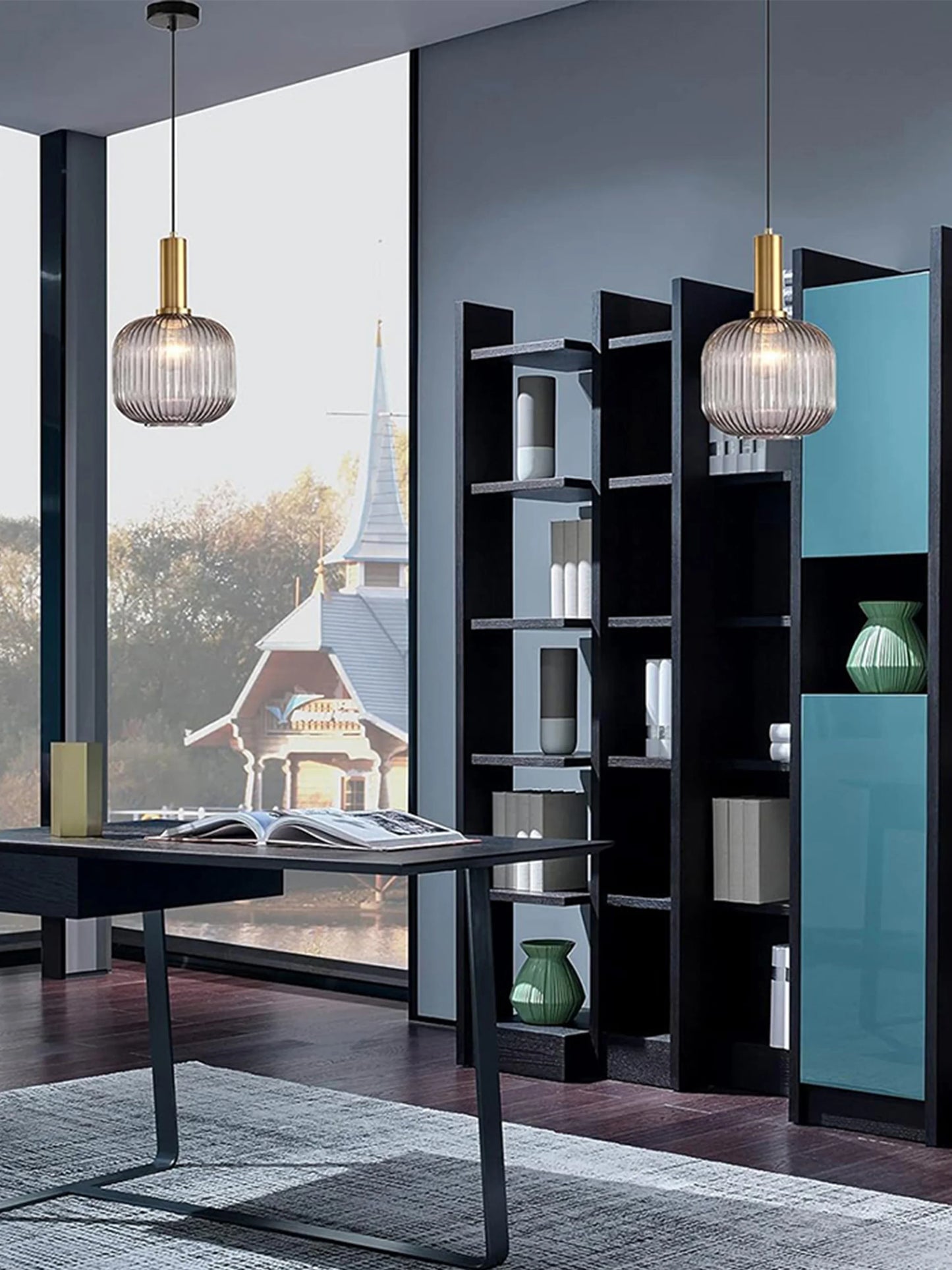 Smoke Glass Pendant Lights