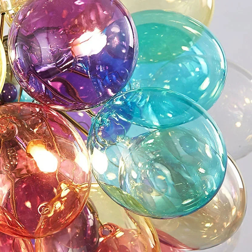 Colorful Balloon Chandelier