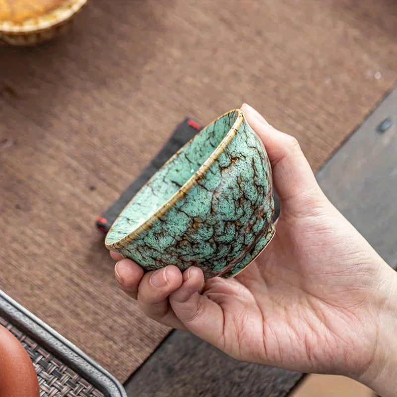 Handmade Set Ceramic Teacups