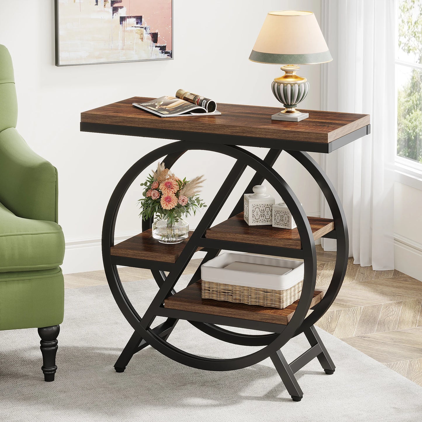 Circular End Table