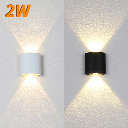 2W LED Wall Outdoor Lamp