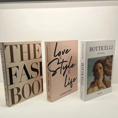 Decoration Fake Books 3pcs/Set