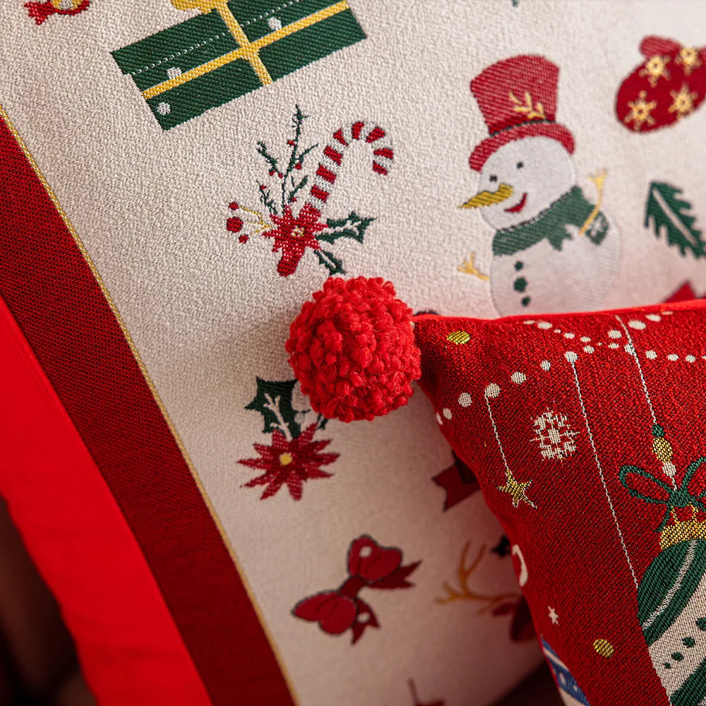 Christmas Cushion Cover Cartoon
