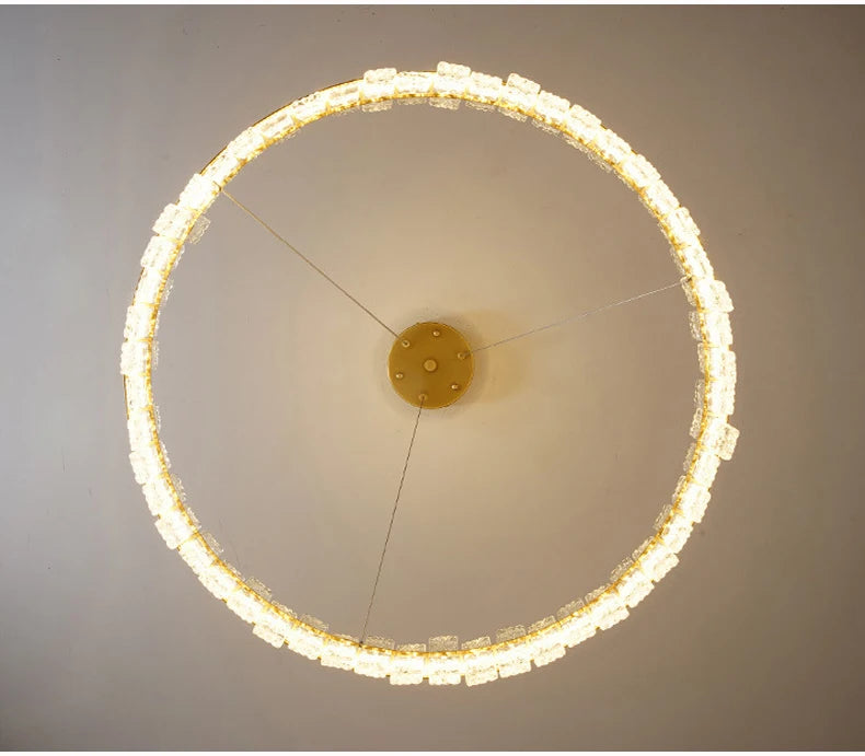 Luxury Crystal Pendant Light