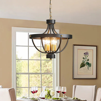Modern Farmhouse Geometric Chandelier