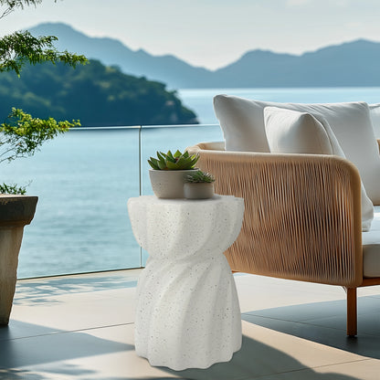 Lightweight Concrete Accent Table