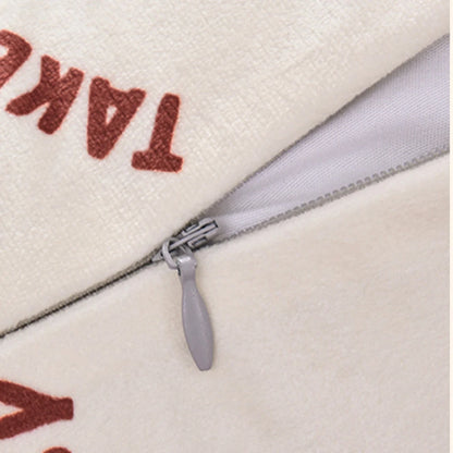 Christmas Dutch Velvet Sofa Pillow Cover