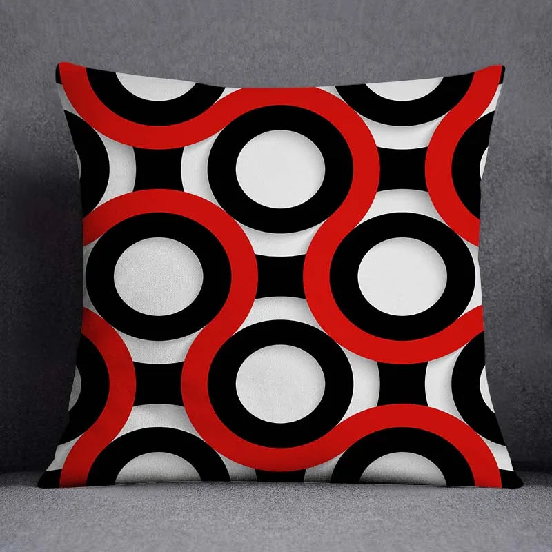 Colorful Geometric Cushion Cover