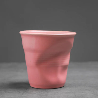 Irregular Ceramic Coffee Cup
