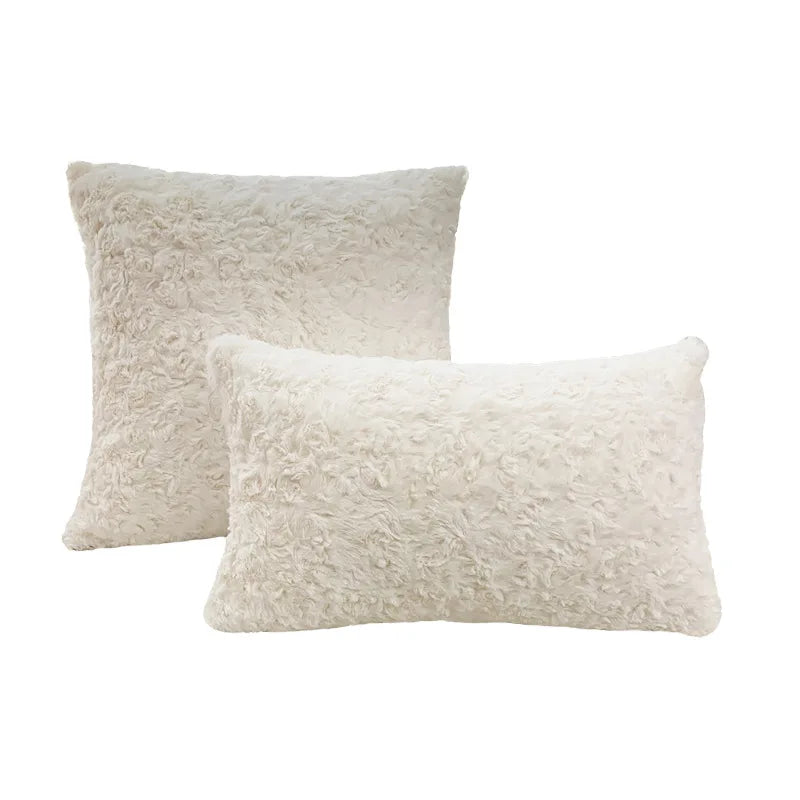 Embroidered Throw Pillow Cover