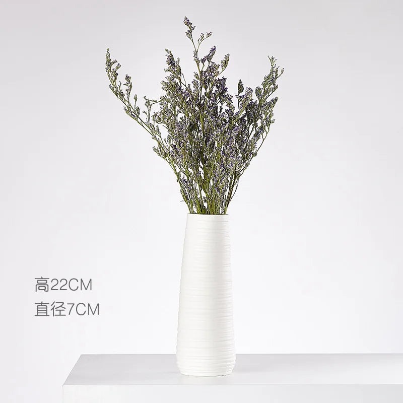Modern White Ceramic Vase