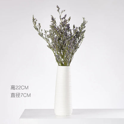 Modern White Ceramic Vase