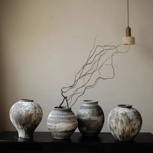 Wabi-sabi Style Zen Pots