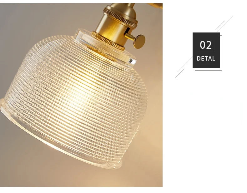 Modern Glass Wall Lamp