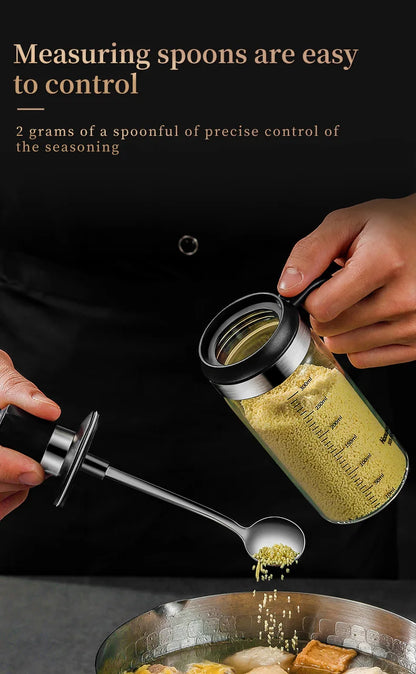 Seasoning Bottle with Spoon