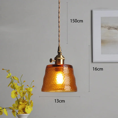 Japanese Glass Chandelier