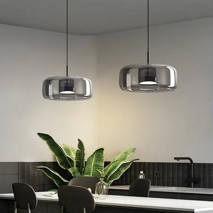 Modern Glass Pendant Light