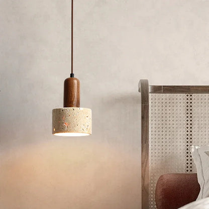 Japanese Marble Pendant Light