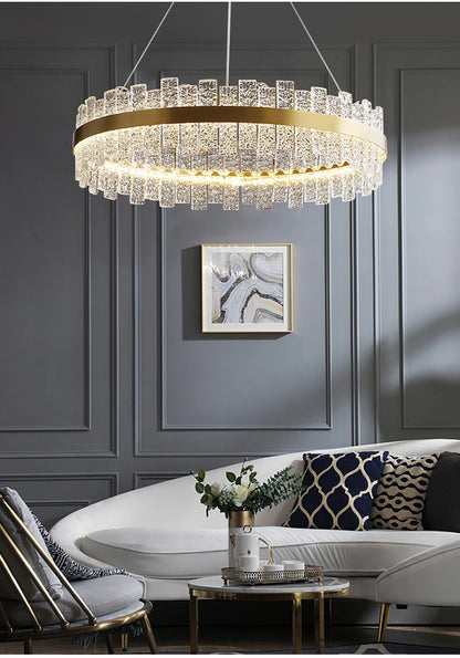 Luxury Crystal Pendant Light