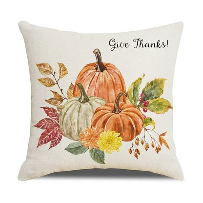 Thanksgiving Cushion Cover