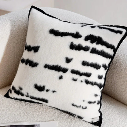French Retro Black/White Pillow Cover
