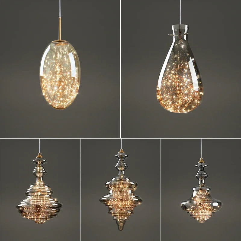 Raindrop Pendant Light