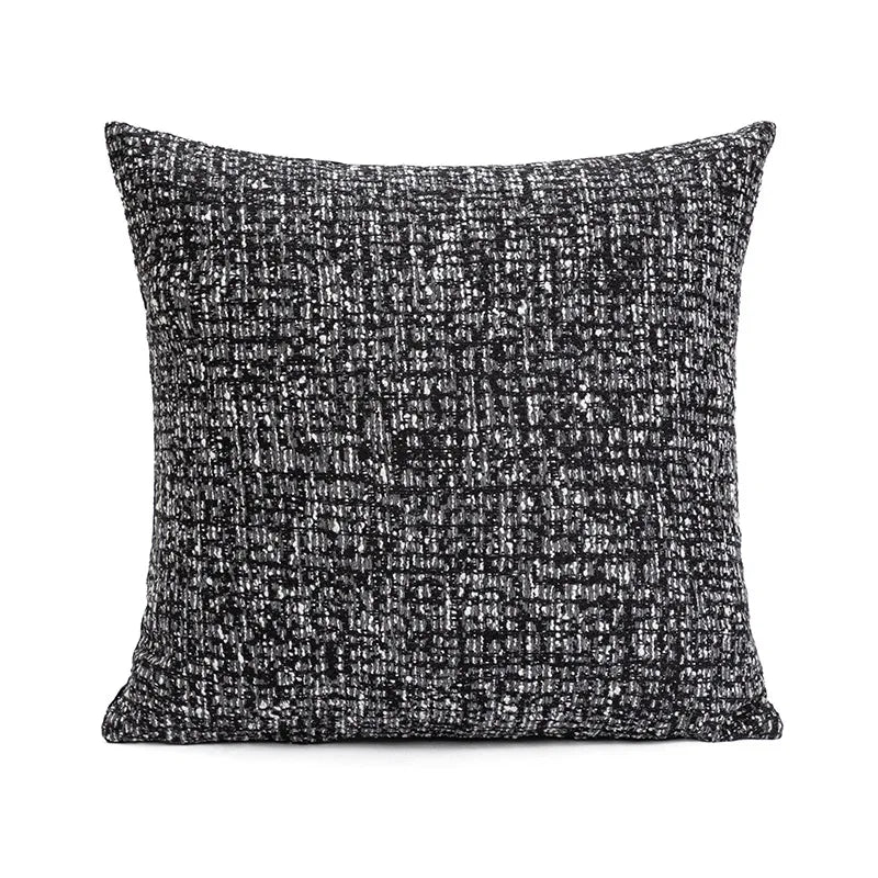 Checkerboard Stamping Throw Pillow Cover
