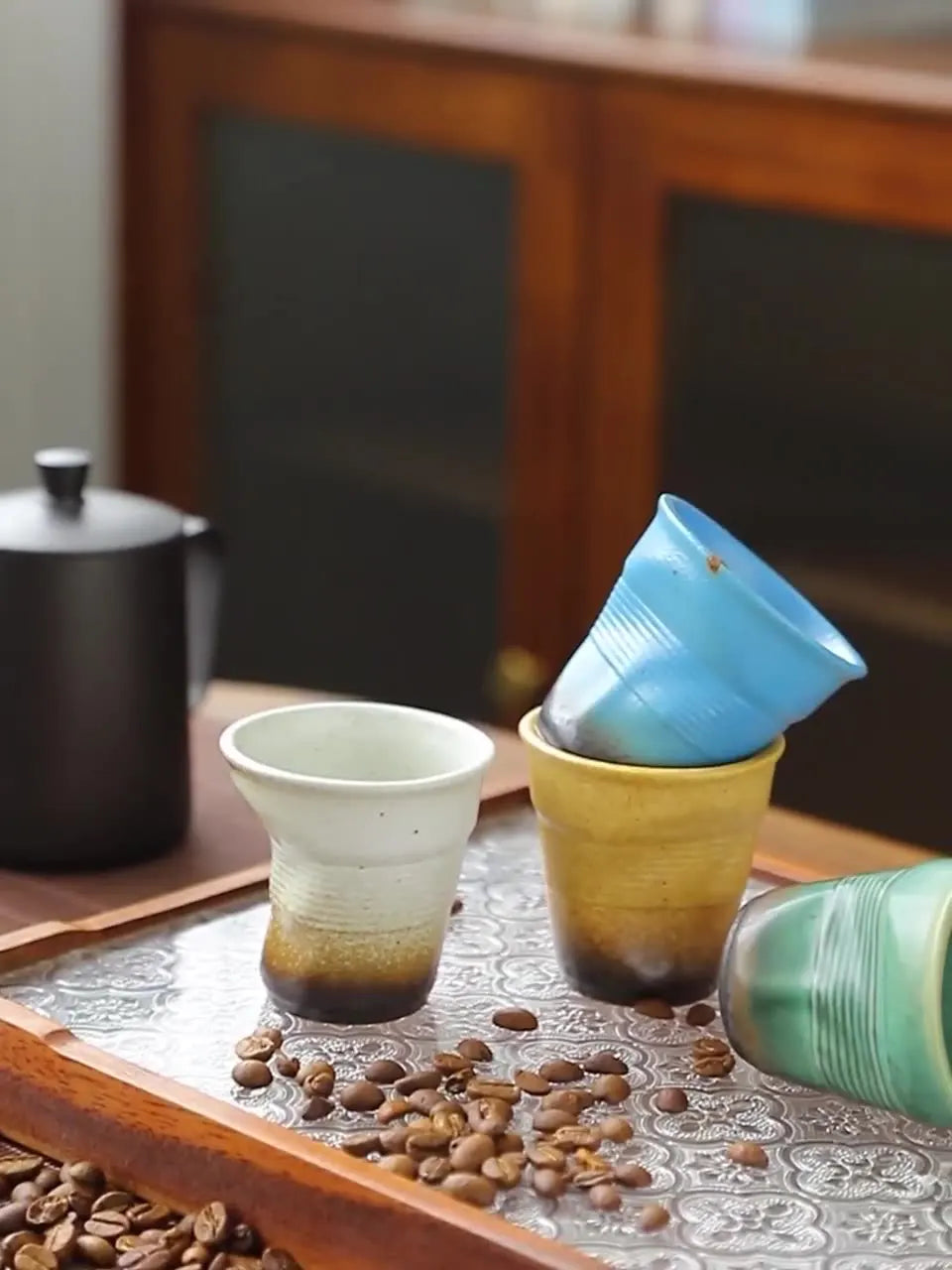 Irregular Ceramic Coffee Cup