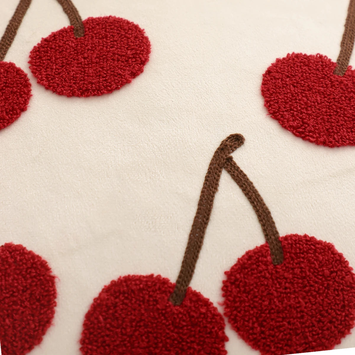 Embroidery Christmas Throw Pillow Cover