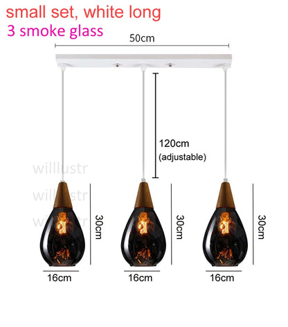 Aquatex Glass Pendant Light