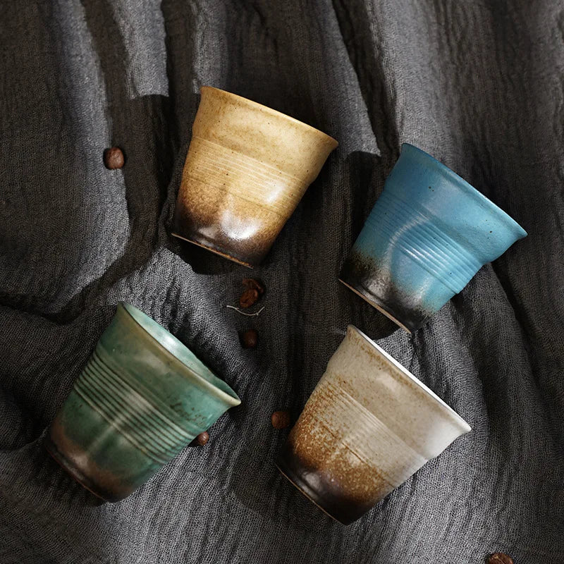 Irregular Ceramic Coffee Cup