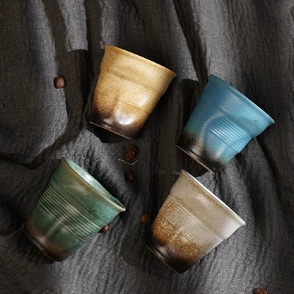 Irregular Ceramic Coffee Cup