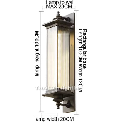 European Style Outdoor Wall Lamp