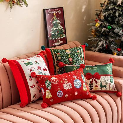 Christmas Cushion Cover Cartoon