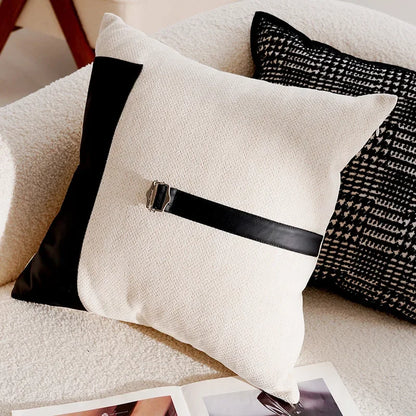 Retro Simple Throw Pillow Cover