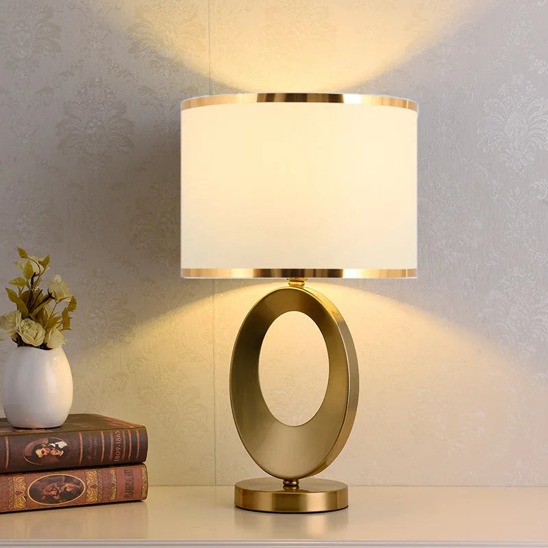 Luxury Oval Style Desk Lamp