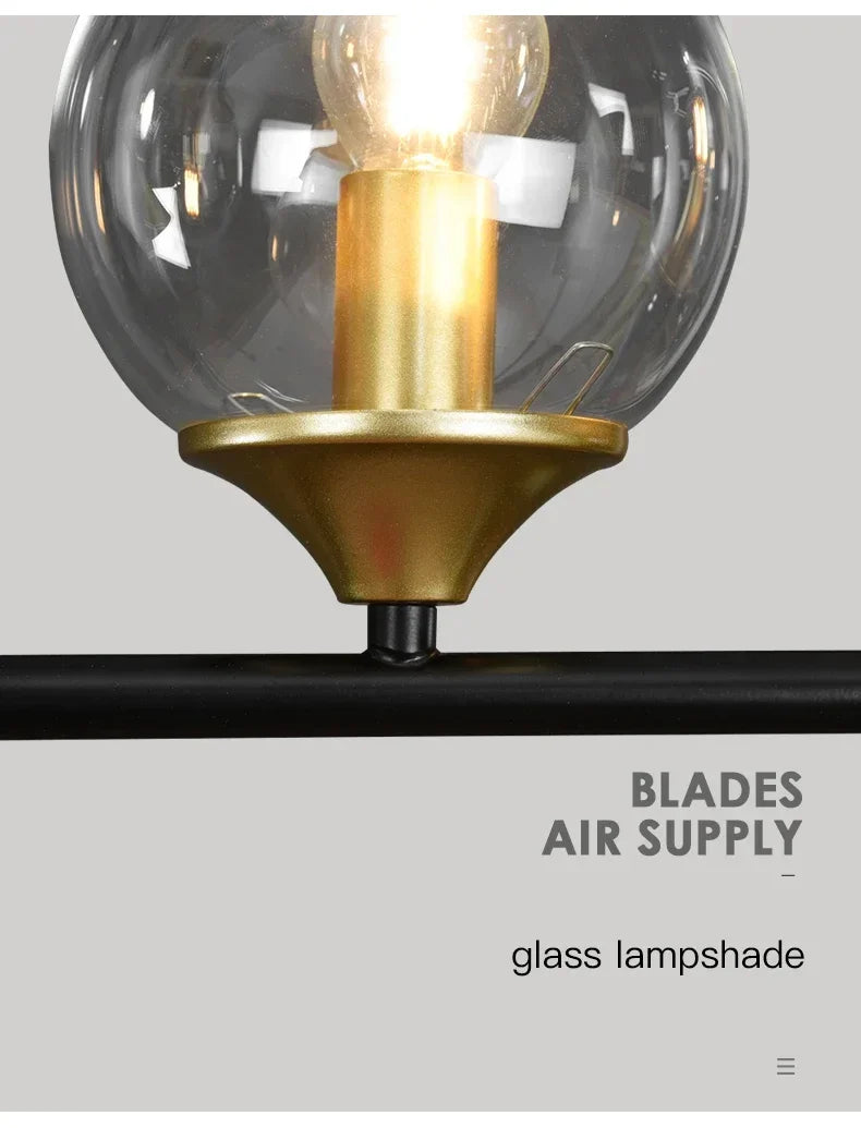 Scandinavia Glass Chandelier