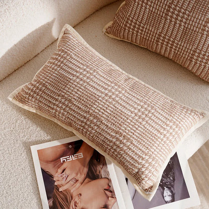 Retro Simple Throw Pillow Cover