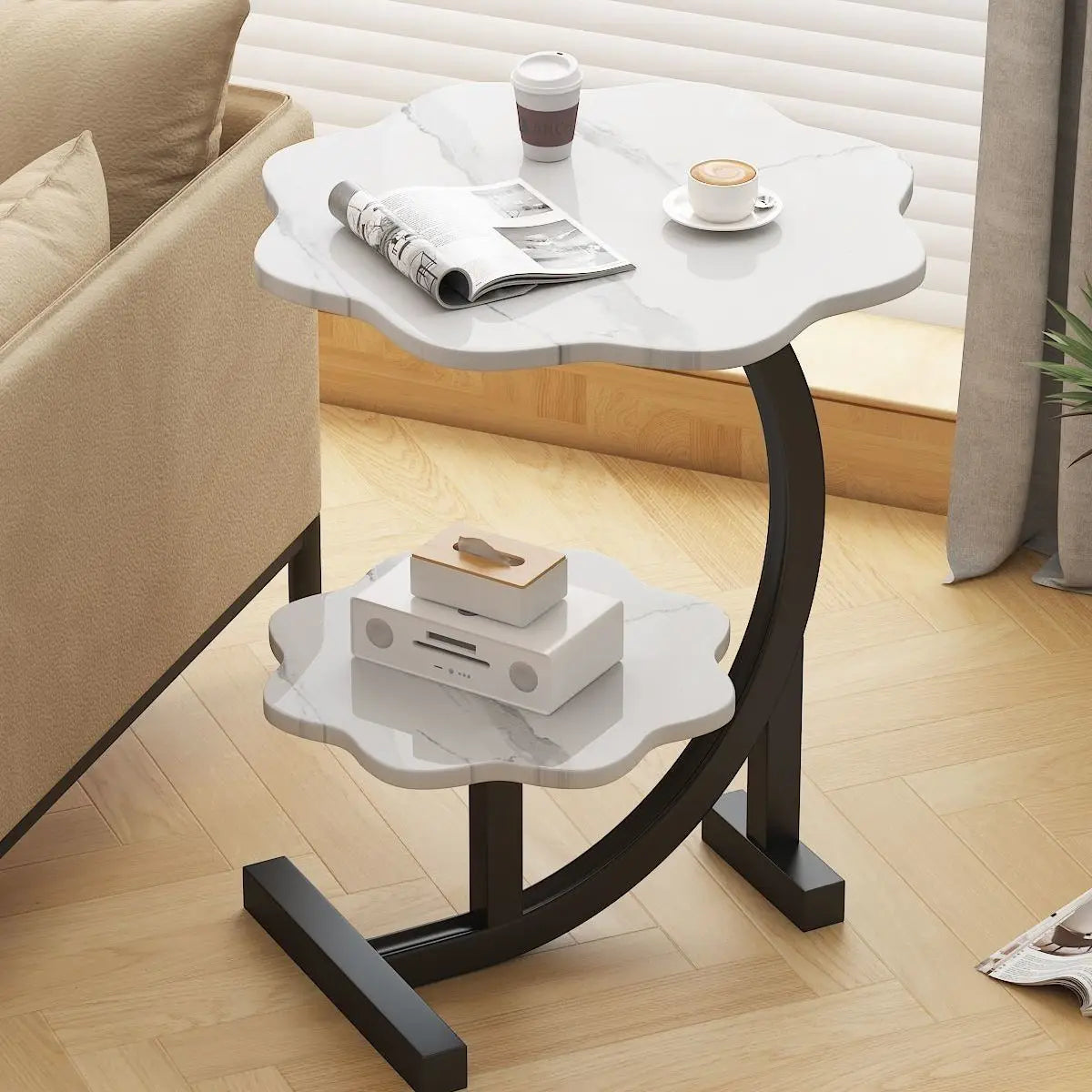 Flower Shape Side Table