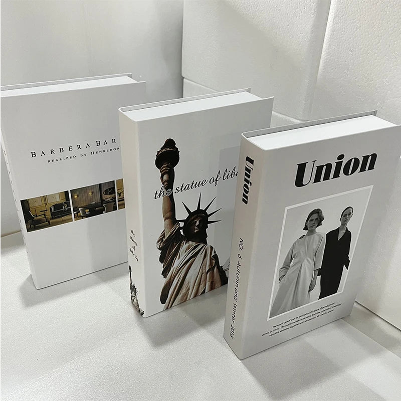 Decoration Fake Books 3pcs/Set
