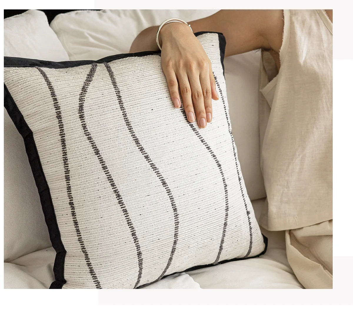 Geometric Pillow Cover Luxury