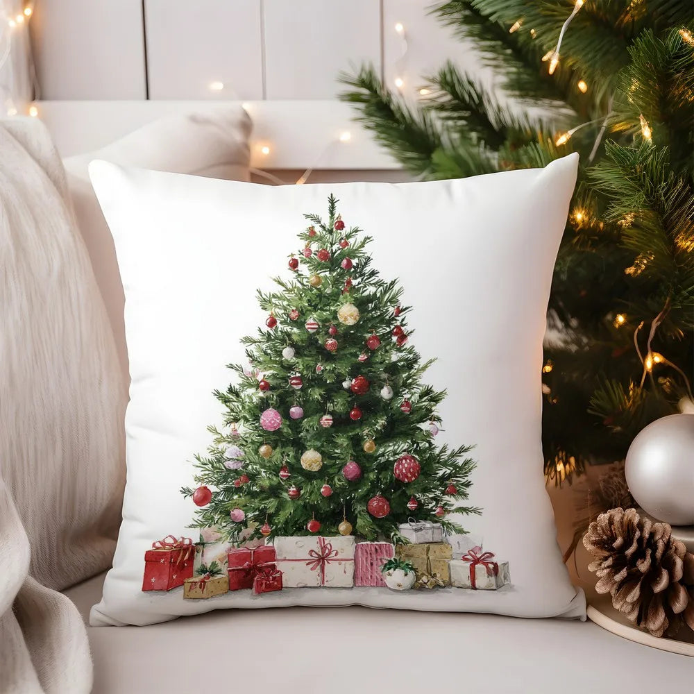 Christmas Pattern Pillow Cover