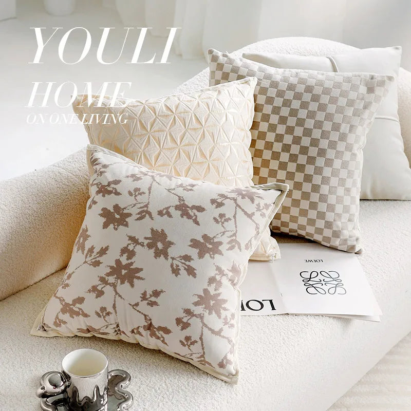 Light Luxury Throw Pillow Cover