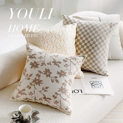 Light Luxury Throw Pillow Cover