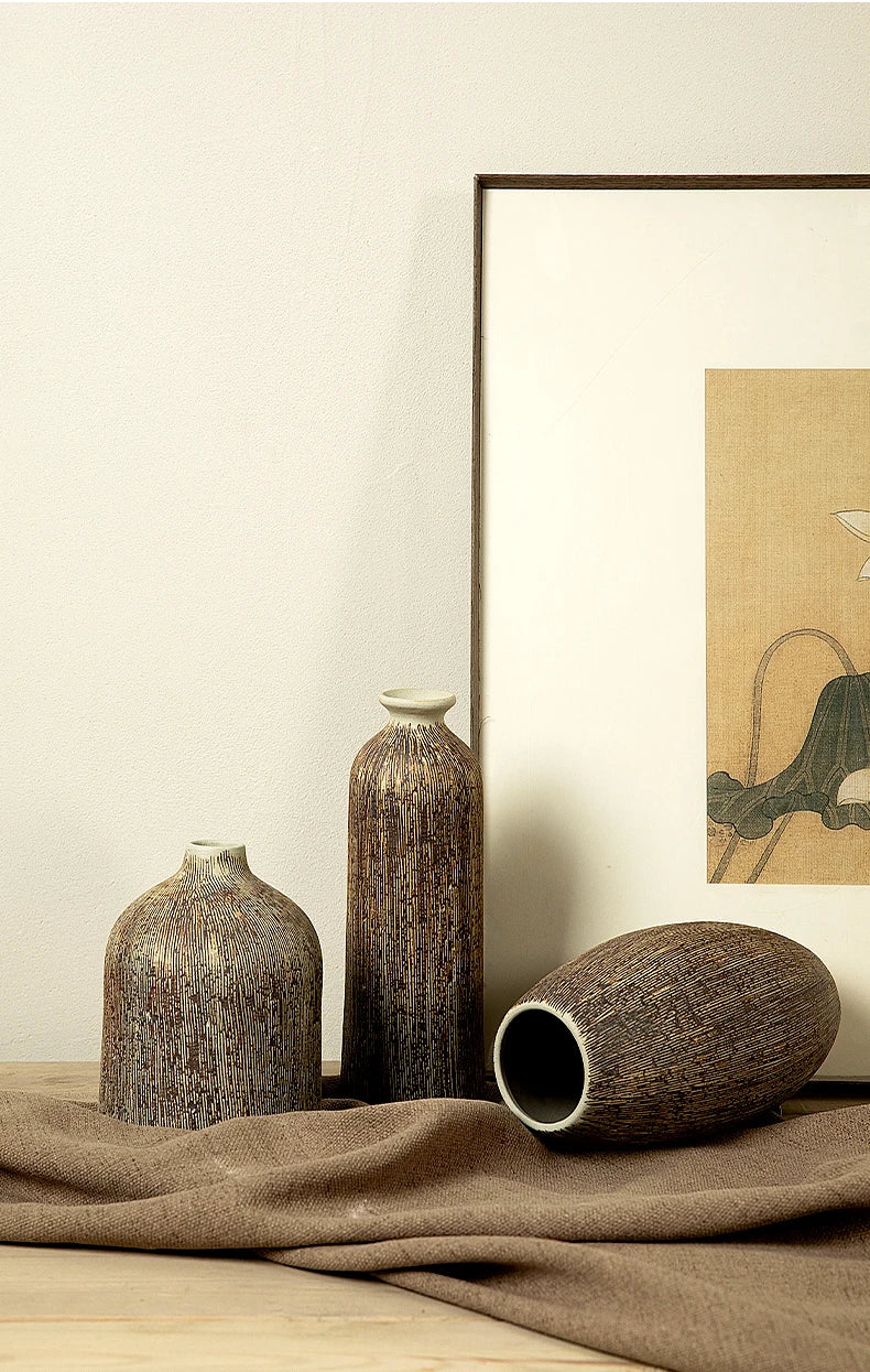 Round Ceramic Flower Pot