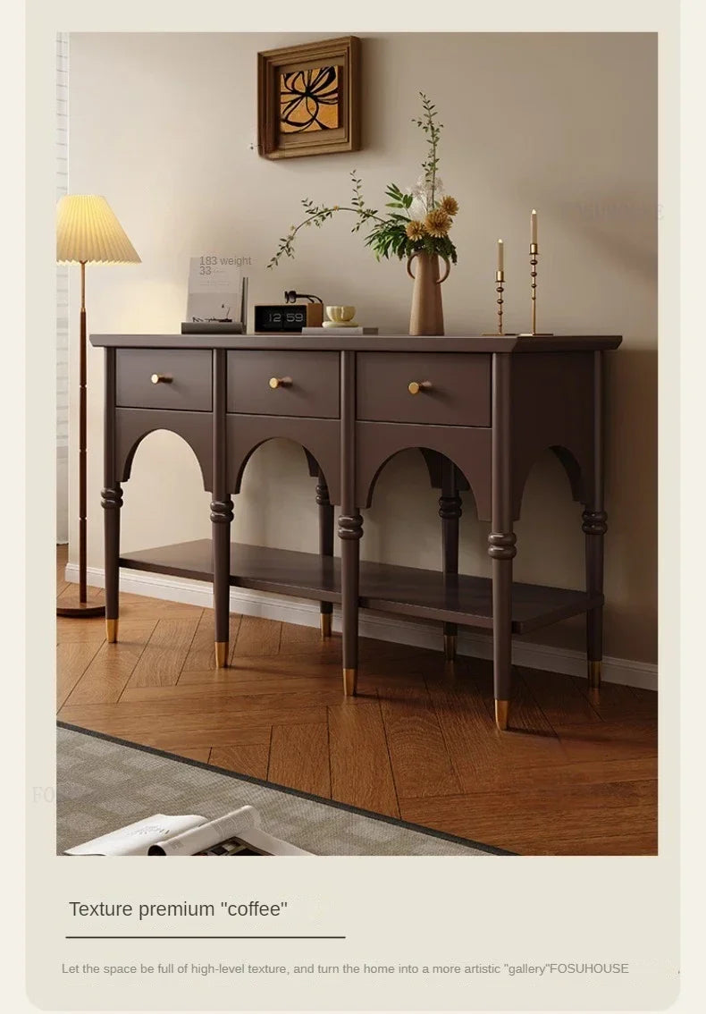 French Personalized Console Tables