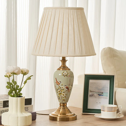 Vintage Chinese Style Ceramic Table Lamp
