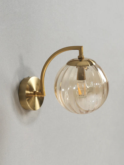 Color Glass Wall Light